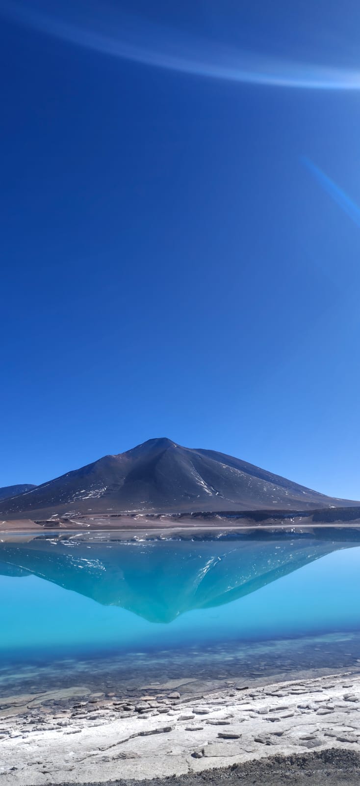Laguna Verde y paisaje de la Puna de Catamarca