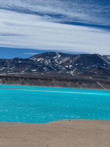 Vista panorámica del Laguna Verde